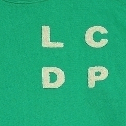 Свитшот с буквами L С D P от бренда Les coyotes de Paris