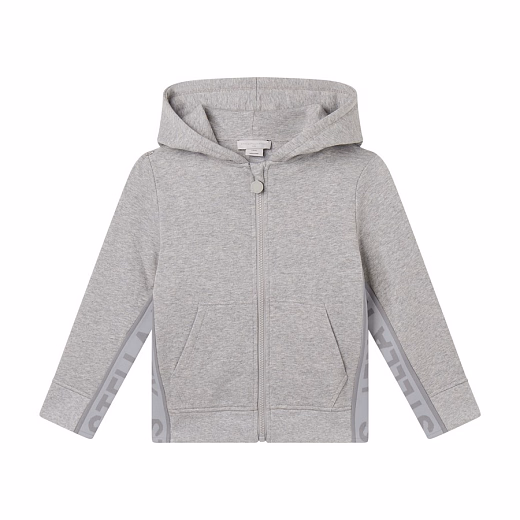 Толстовка Grey Logo от бренда Stella McCartney kids