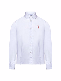 Блузка с нашивкой Logo от бренда Trussardi