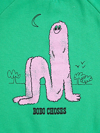 Свитшот Long Pinky Puff от бренда Bobo Choses