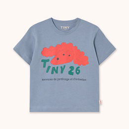 Футболка ORANGE DOG от бренда Tinycottons Серый