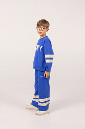 Штаны BLUE STRIPES LOGO от бренда Tinycottons