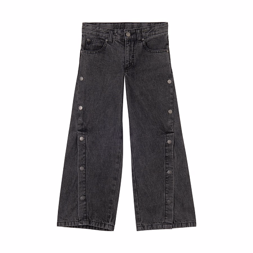 Джинсы декоррированные кнопками от бренда Stella McCartney kids