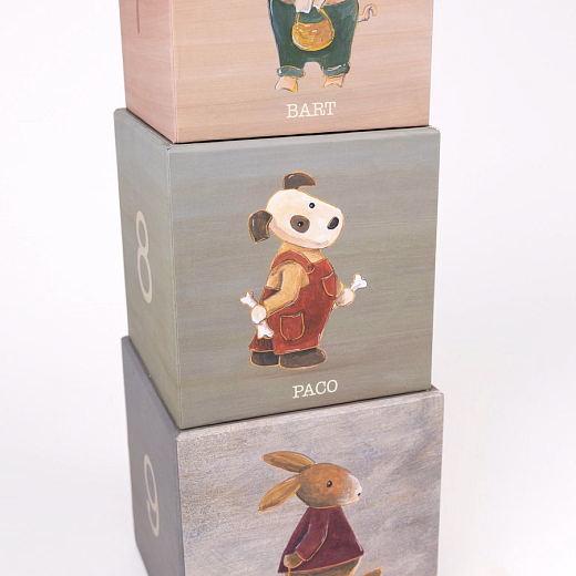 Кубики со счетом "Друзья" от бренда Egmont Toys