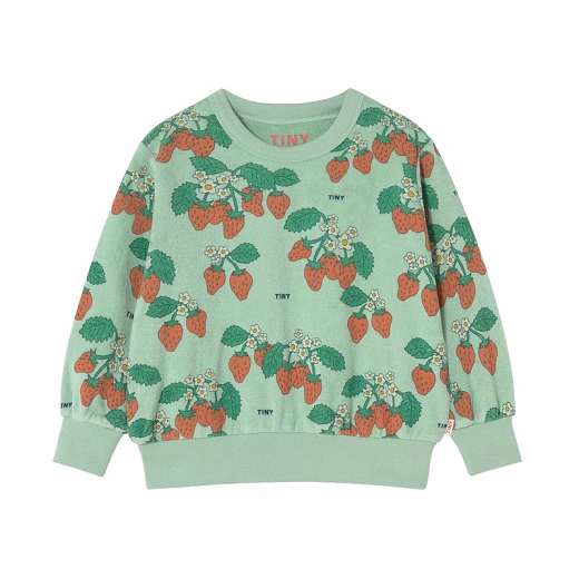 Свитшот STRAWBERRIES от бренда Tinycottons