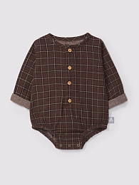 Боди Brown Check от бренда SNUG