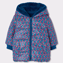 Куртка двусторонняя Flora print от бренда Boboli