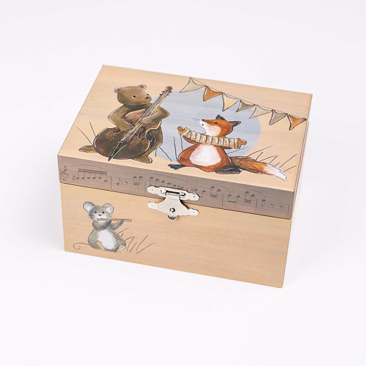 Музыкальная шкатулка "Зверята" от бренда Egmont Toys