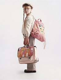 Портфель Medium Panthers in love от бренда Caramel et Cie