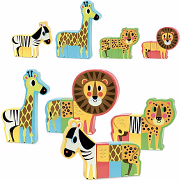 Животные саванны от бренда Vilac