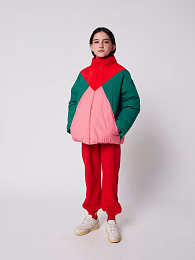 Куртка Tic Tac Toe color block от бренда Bobo Choses