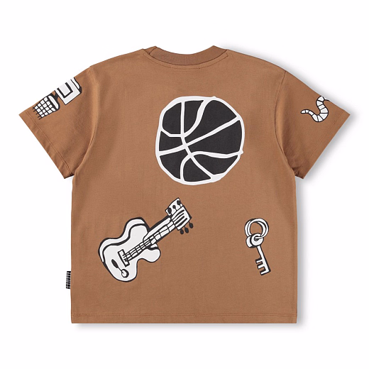Футболка Rodney Wooden от бренда MOLO Коричневый