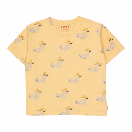 Футболка DUCKS от бренда Tinycottons Желтый
