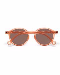 Очки JUNIOR Oval Sunglasses-Breakfast Art-Fig Pink от бренда Olivio and Co