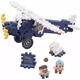 Конструктор Аэроплан 120 mini деталей от бренда Marioinex