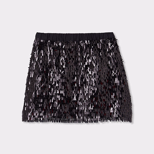 Юбка Black в пайетках от бренда Boboli