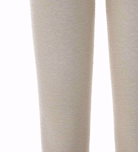 Колготки бежевые ажурные с люрексом от бренда Original Marines