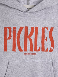 Худи Spicy Pickles grey от бренда Bobo Choses