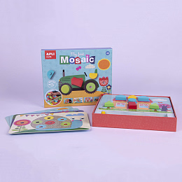 Моя первая деревянная мозаика от бренда Apli Kids