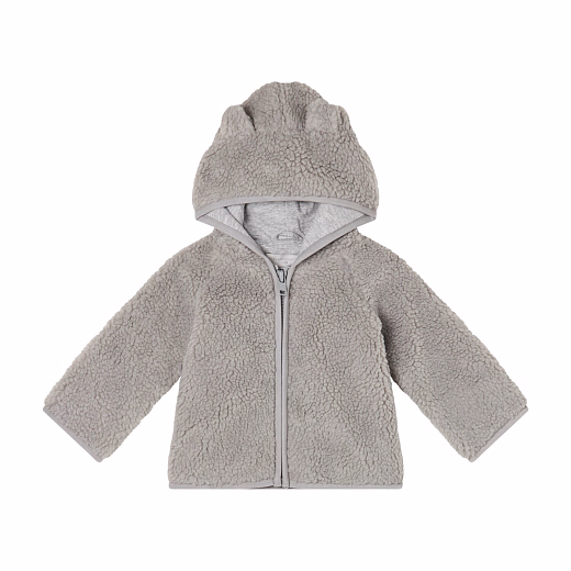Куртка плюшевая с капюшоном от бренда Stella McCartney kids