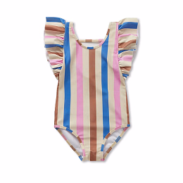 Купальник Ruffles multi stripes от бренда Sproet & Sprout