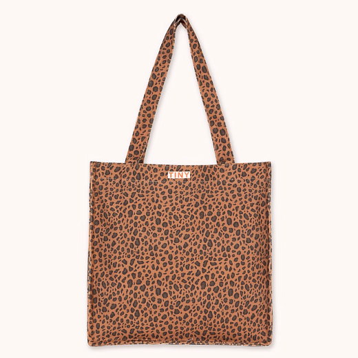 Шопер Animal print от бренда Tinycottons