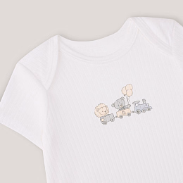 Боди Toys White-Blue-Grey 3 шт от бренда Anna Leon
