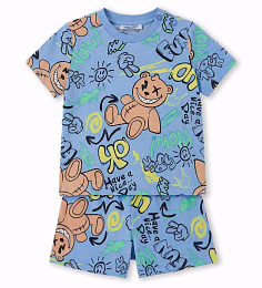 Пижама Have a nice day голубого цвета от бренда Original Marines