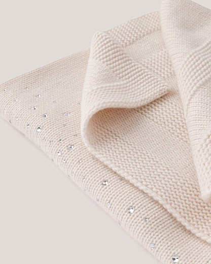 Плед инкрустированный кристаллами от бренда Anna Leon