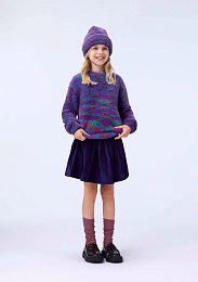 Шапка Kaia Purple Mix от бренда MOLO
