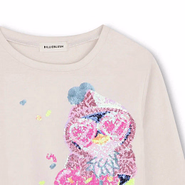 Лонгслив Crazy Bird от бренда Billieblush