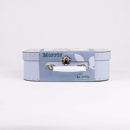 Мишка "Моррис и чемоданчик" от бренда Egmont Toys