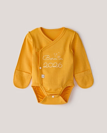 Набор боди кимоно в розовом,  горчичном и белом цвете от бренда Anna Leon