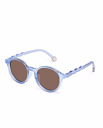Очки JUNIOR Oval Sunglasses-Breakfast Art-Blueberry от бренда Olivio and Co