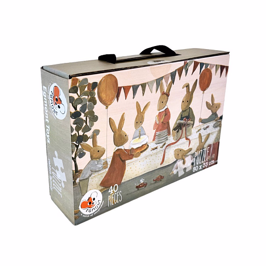 Пазл большой "Семья кроликов" от бренда Egmont Toys