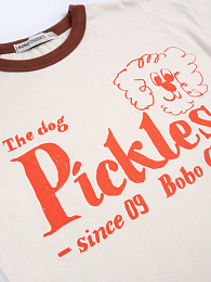 Футболка Pickles The Dog от бренда Bobo Choses Белый