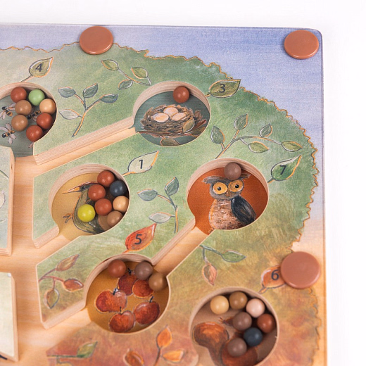 Большой магнитный лабиринт Дерево от бренда Egmont Toys