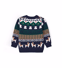 Джемпер с принтом снеговиков mini от бренда Original Marines