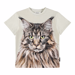 Футболка Roxo Cat от бренда MOLO Молочный