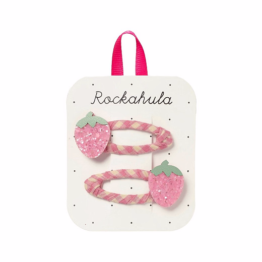 Набор заколок Клубничные поля от бренда Rockahula Kids