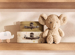 Набор сундучков Котик в парке 2 шт от бренда Jollein