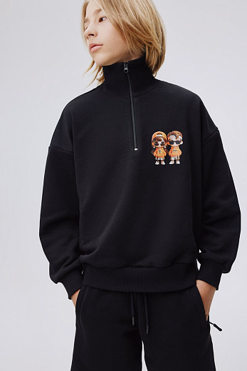 Свитшот VibeSet Black от бренда Stormies