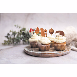 Шпажки Лес 10 шт от бренда Tim & Puce Factory