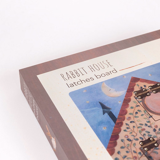 Бизиборд Rabbit house от бренда Egmont Toys