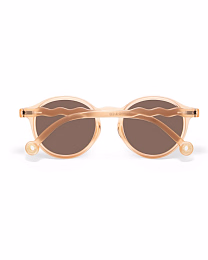Очки JUNIOR Oval Sunglasses-Breakfast Art-Apricot от бренда Olivio and Co