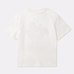 Футболка Floral Graphic от бренда Stella McCartney kids Молочный