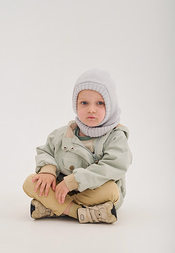 Балаклава Mumla mist grey от бренда Peppihat