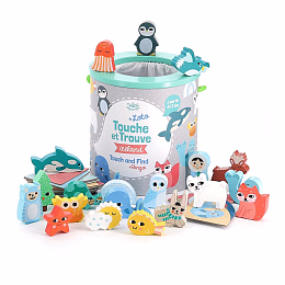 Игра Определи на ощупь Север от бренда Vilac