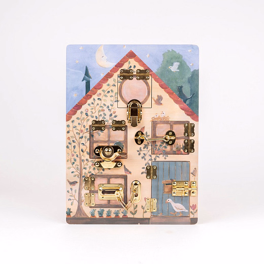 Бизиборд Rabbit house от бренда Egmont Toys