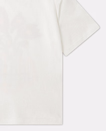 Футболка Floral Graphic от бренда Stella McCartney kids Молочный